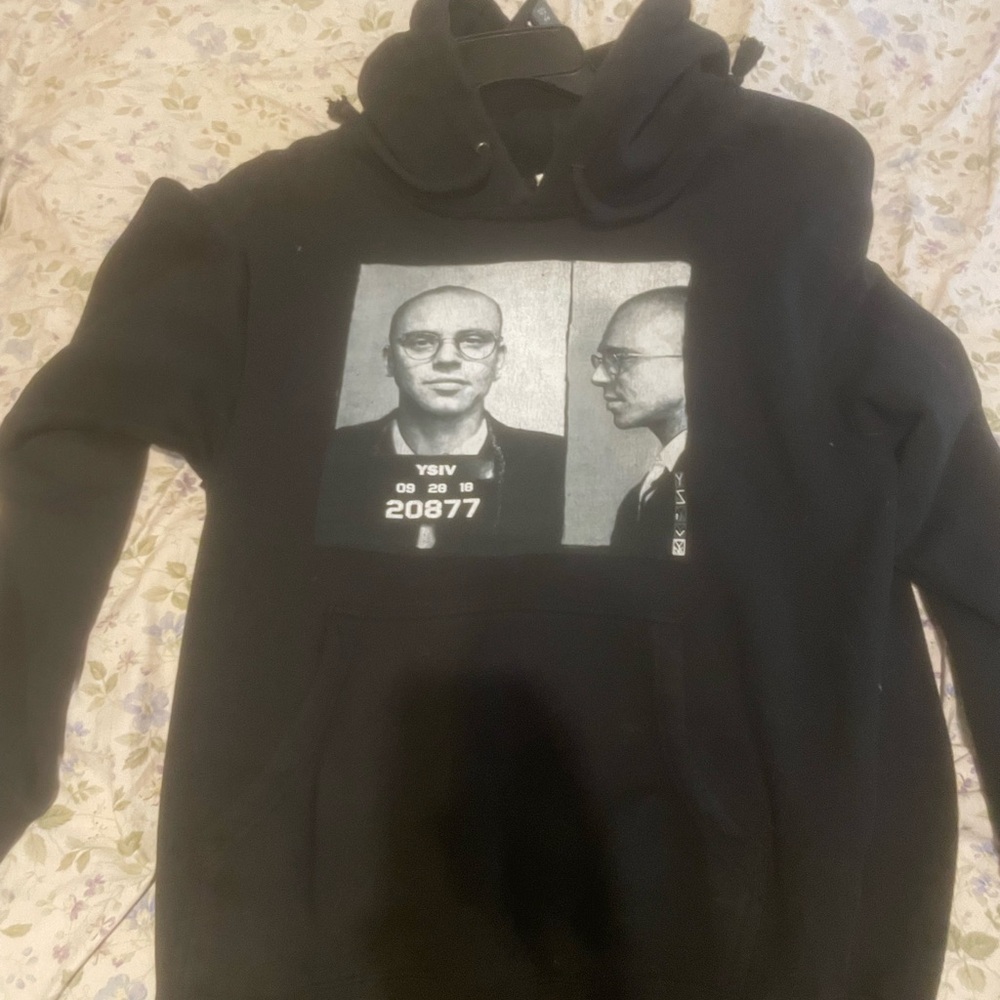 Black Graphic Hoodie